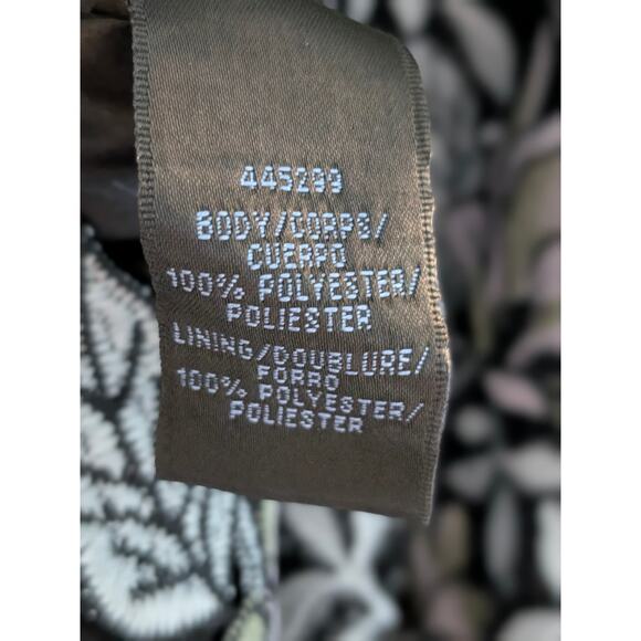 Monique Lhuillier Garden Lace Sheath Dress / Gown Black US Size 12 - Picture 10 of 10